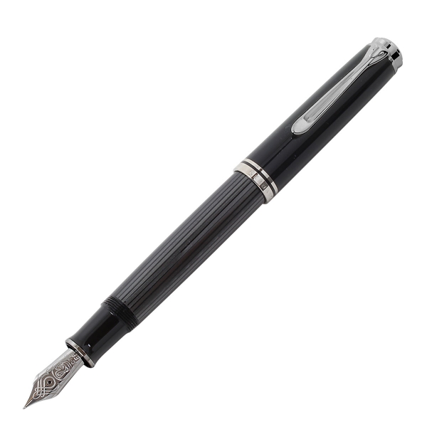 【お取り寄せ】ペリカン（Pelikan） スーベレーン M805 ブラックストライプ 万年筆