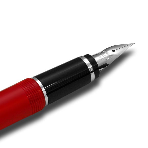 パイロット(PILOT) 万年筆エラボー 樹脂軸 レッド FE-18SR-R 万年筆 