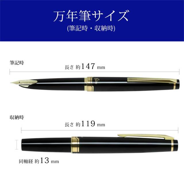 パイロット(PILOT) 万年筆エリート95S ブラック FES-1MM-B 万年筆