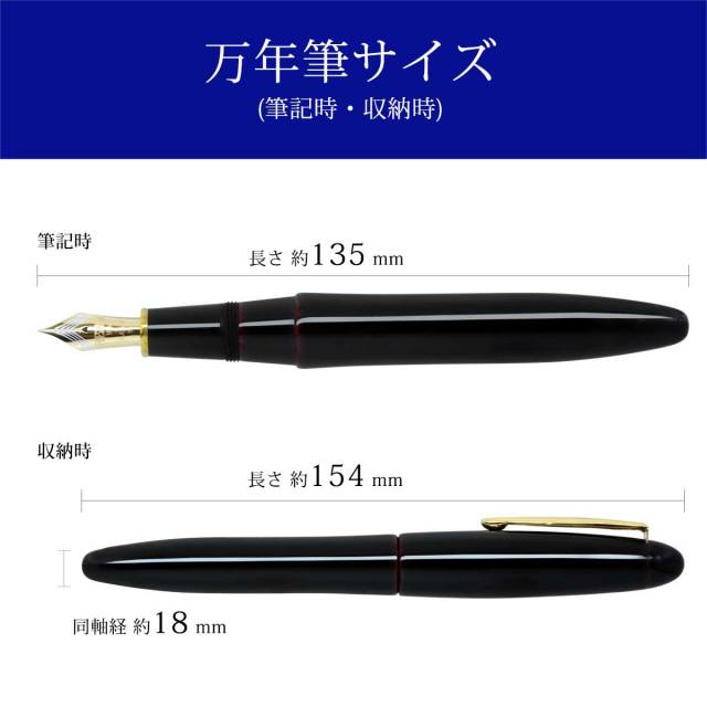 プラチナ 万年筆 プラチナ萬年筆(PLATINUM) 万年筆出雲 溜塗り PIZ-55000 ＃28