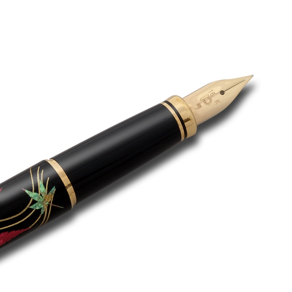 プラチナ萬年筆(PLATINUM) 万年筆美巧 金沢箔 PTL-20000H ＃46 モミジ