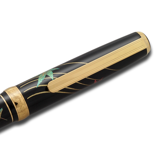 プラチナ萬年筆(PLATINUM) 万年筆美巧 金沢箔 PTL-20000H ＃46 モミジ