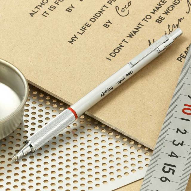 ロットリング（ROTRING） ボールペンラピッドプロ シルバー ボールペン