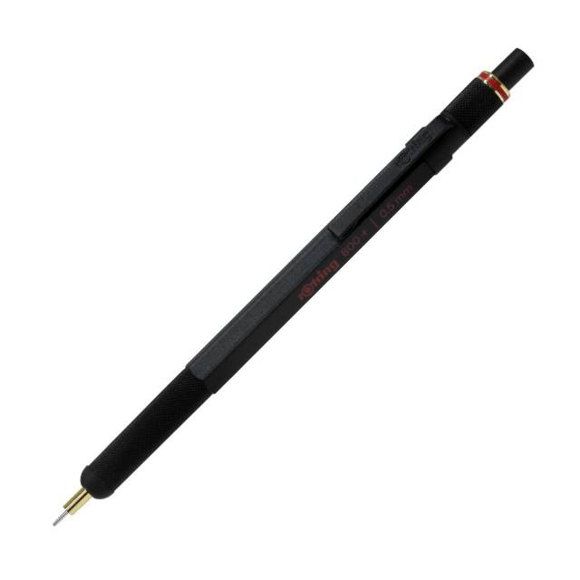 【即納可能】ロットリング（ROTRING） 800+ ブラック ペンシル