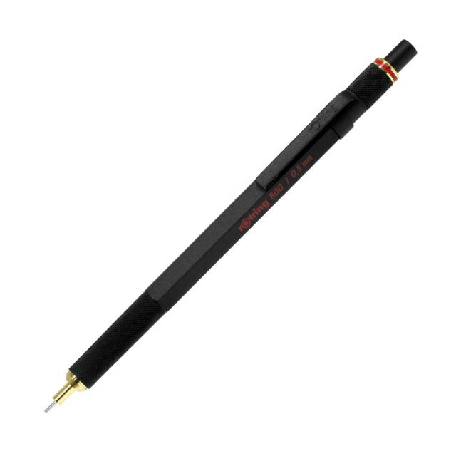 【即納可能】ロットリング（ROTRING） 800 ブラック ペンシル