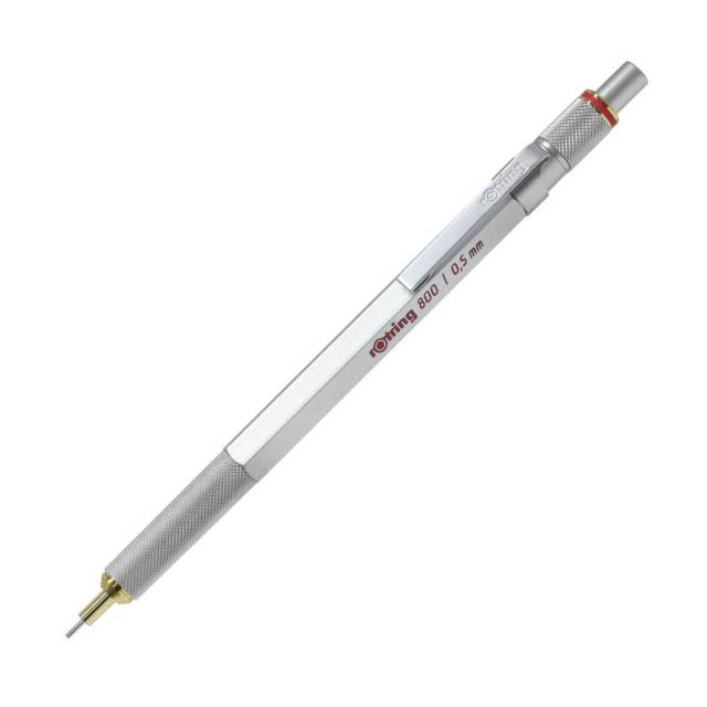 【即納可能】ロットリング（ROTRING） 800 シルバー ペンシル