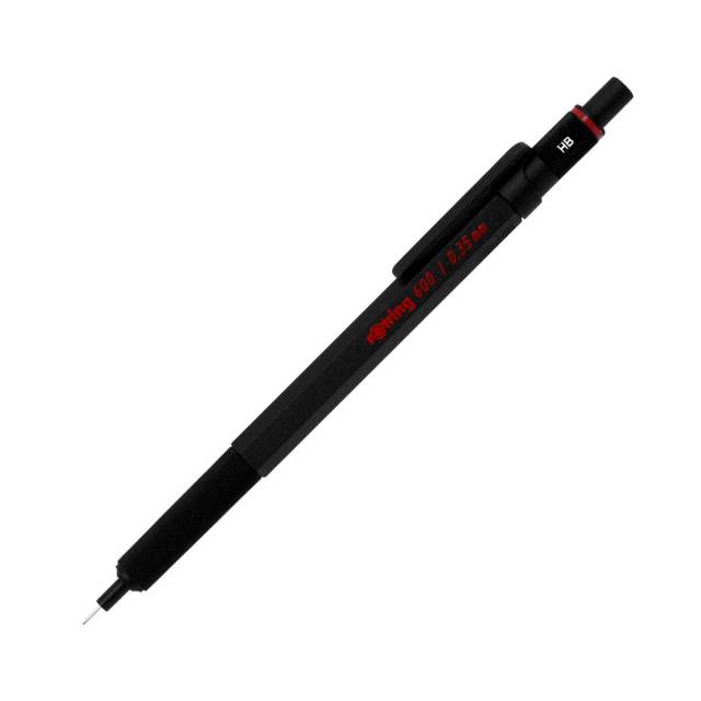 【即納可能】ロットリング（ROTRING） 600 ブラック ペンシル メール便可