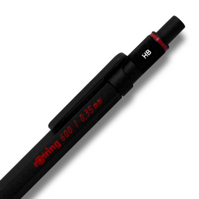 ロットリング（ROTRING） ペンシル600 ブラック ペンシル