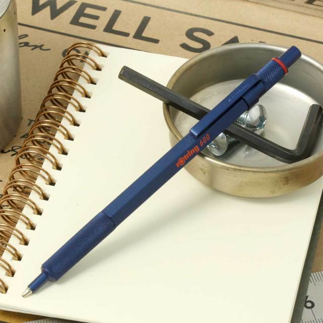 ロットリング（ROTRING） ボールペン600 アイアンブルー ボールペン