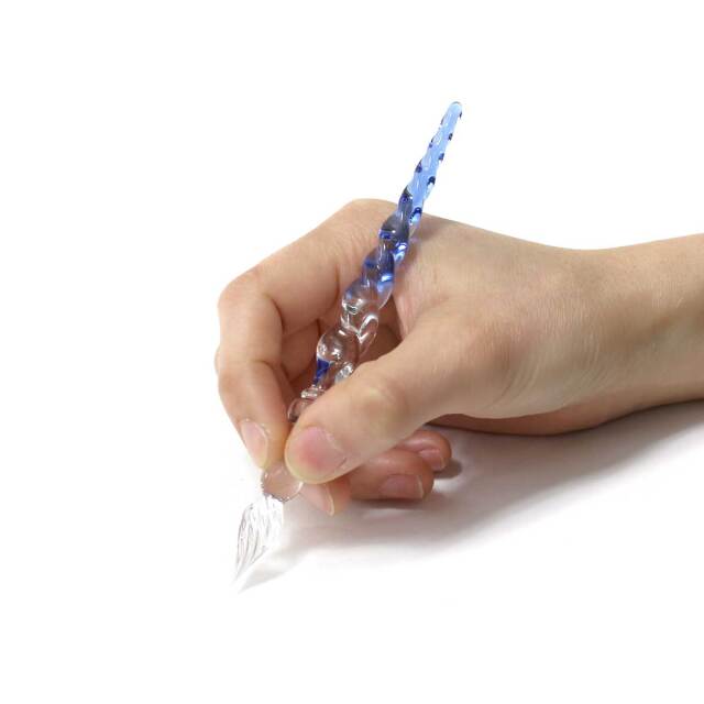 硝子工房 Sayori ガラスペンガラスペン kou 煌 mini 彩 ブルー