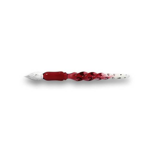 硝子工房 Sayori ガラスペンガラスペン kou 煌 mini 染 レッド