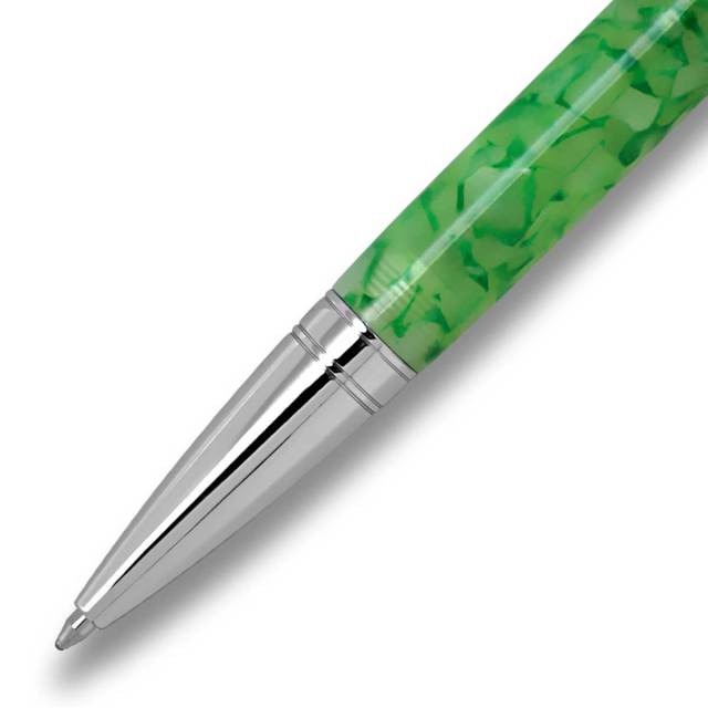 モンテベルデ(Monnteberude) ボールペンパロマ クラックアイスグリーン