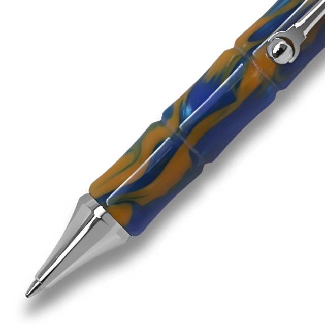 モンテベルデ ボールペン 青 マーブル模様 モンテベルデ(Monnteberude) ボールペンラグーナ ブルー ボールペン
