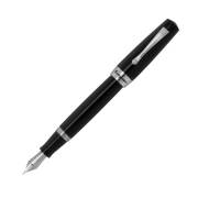 モンテグラッパ　高級ボールペン 黒 ストライプデザイン Montegrappa モンテグラッパ ボールペン 黒