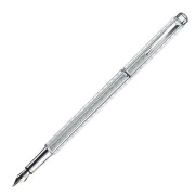【お取り寄せ】カランダッシュ（CARAN d'ACHE） エクリドール シェブロン シルバー 万年筆