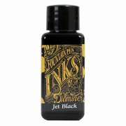 【即納可能】ダイアミン（DIAMINE） ボトルインク 30ml Jet Black 201 メール便可