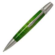 【即納可能】F-STYLE Air Brush Wood Pen エアーブラシ ウッドペン ギター塗装 GREEN グリーンカーリーメイプル かえで 楓 ボールペン TGT1611