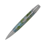 【即納可能】F-STYLE Flower Pen 押花 ボールペン TFB2021 四つ葉のクローバー 水色