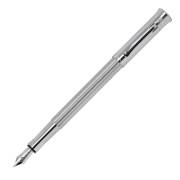【即納可能】グラフ・フォン・ファーバーカステル（Faber Castell） ギロシェ ロジウム 万年筆