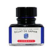 【即納可能】エルバン（J.HERBIN） ボトルインク トラディショナルインク サファイヤブルー HB13016