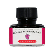 【即納可能】エルバン（J.HERBIN） ボトルインク トラディショナルインク ブルゴーニュレッド HB13028