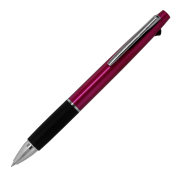 【即納可能】三菱鉛筆（UNI） ジェットストリーム SXE3-800-05 ピンク 黒 赤 青 0.5mm 3色ボールペン 3SXE380005.13 メール便可