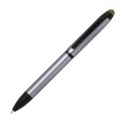【即納可能】三菱鉛筆（UNI） ジェットストリーム スタイラス SXE3T-2400-05 シルバー 0.5mm 3色ボールペン SXE3T24005P26 メール便可