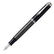 【お取り寄せ】ペリカン（Pelikan） スーベレーン M405 ブラックストライプ 万年筆