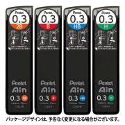 【即納可能】 ぺんてる(Pentel) シャープペンシル替芯 Pentel Ain 0.3 メール便可