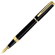 【お取り寄せ】ウォーターマン（WATERMAN） エクセプション スリム ブラック ラッカー GT 万年筆