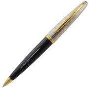 【即納可能】ウォーターマン（WATERMAN） カレン・デラックス ブラック&シルバーGT ボールペン S2228342