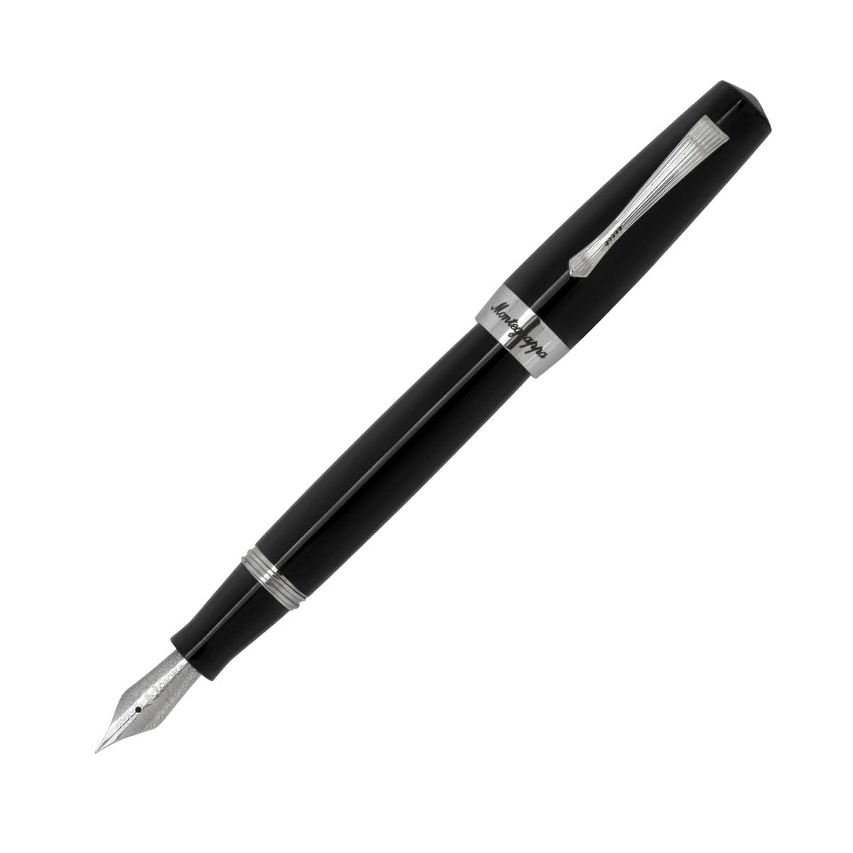 【即納可能】モンテグラッパ（Montegrappa） ELMO エルモ 02 BLACK ジェットブラック 万年筆