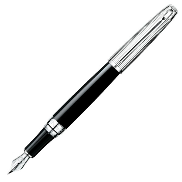 【お取り寄せ】カランダッシュ（CARAN d'ACHE） レマン バイカラー ブラック 万年筆