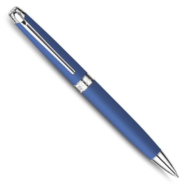 【お取り寄せ】カランダッシュ(CARAN d'ACHE) レマン マット ブルー ナイト ボールペン 4789-449