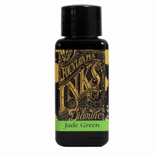 【即納可能】ダイアミン（DIAMINE） ボトルインク 30ml Jade Green 238 メール便可