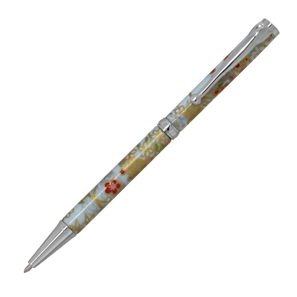 【即納可能】F-STYLE美濃和紙 Mimo Washi Pen ボールペン PMW1554 金箔 梅