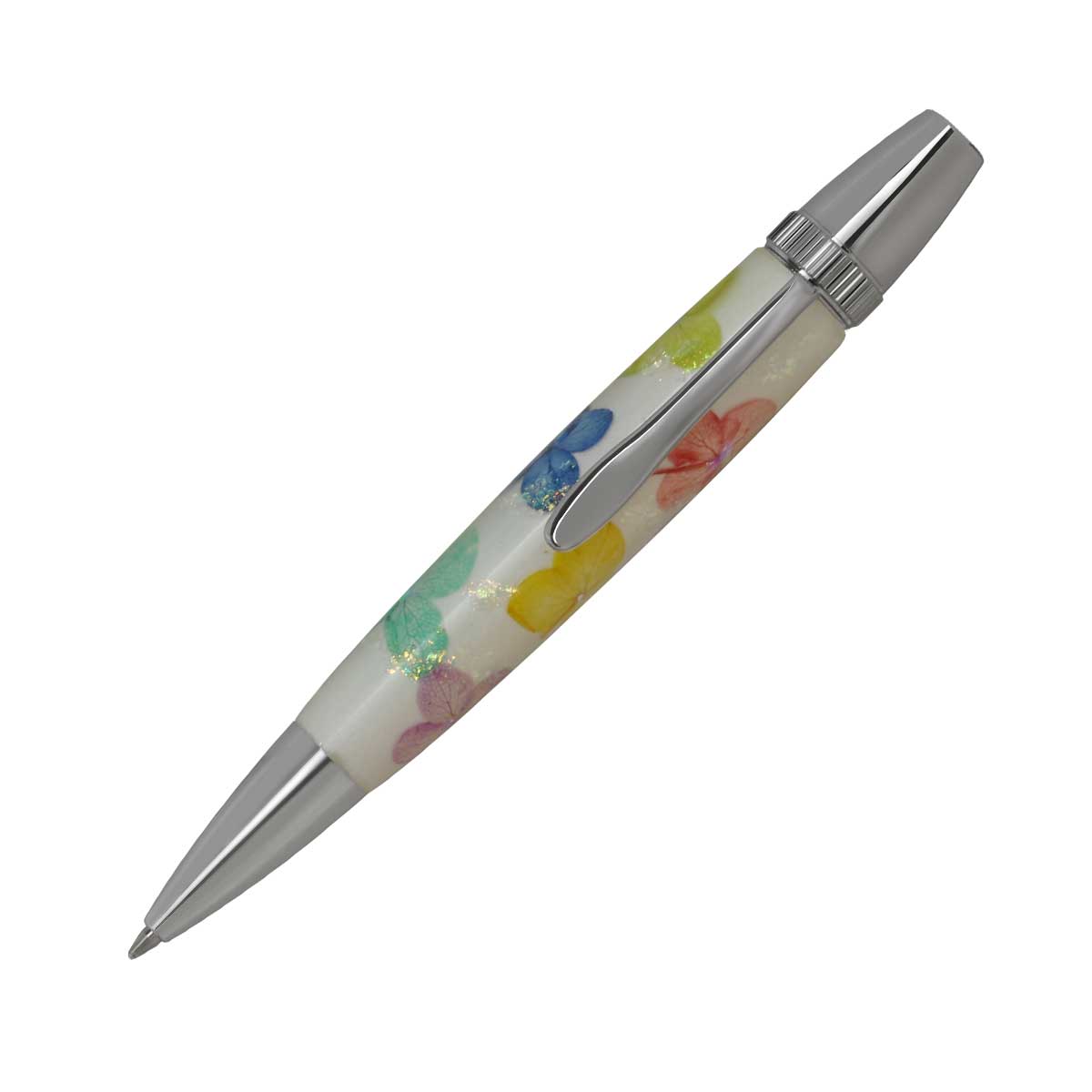 【即納可能】F-STYLE Flower Pen 押花 ボールペン TFB2020 紫陽花 5色