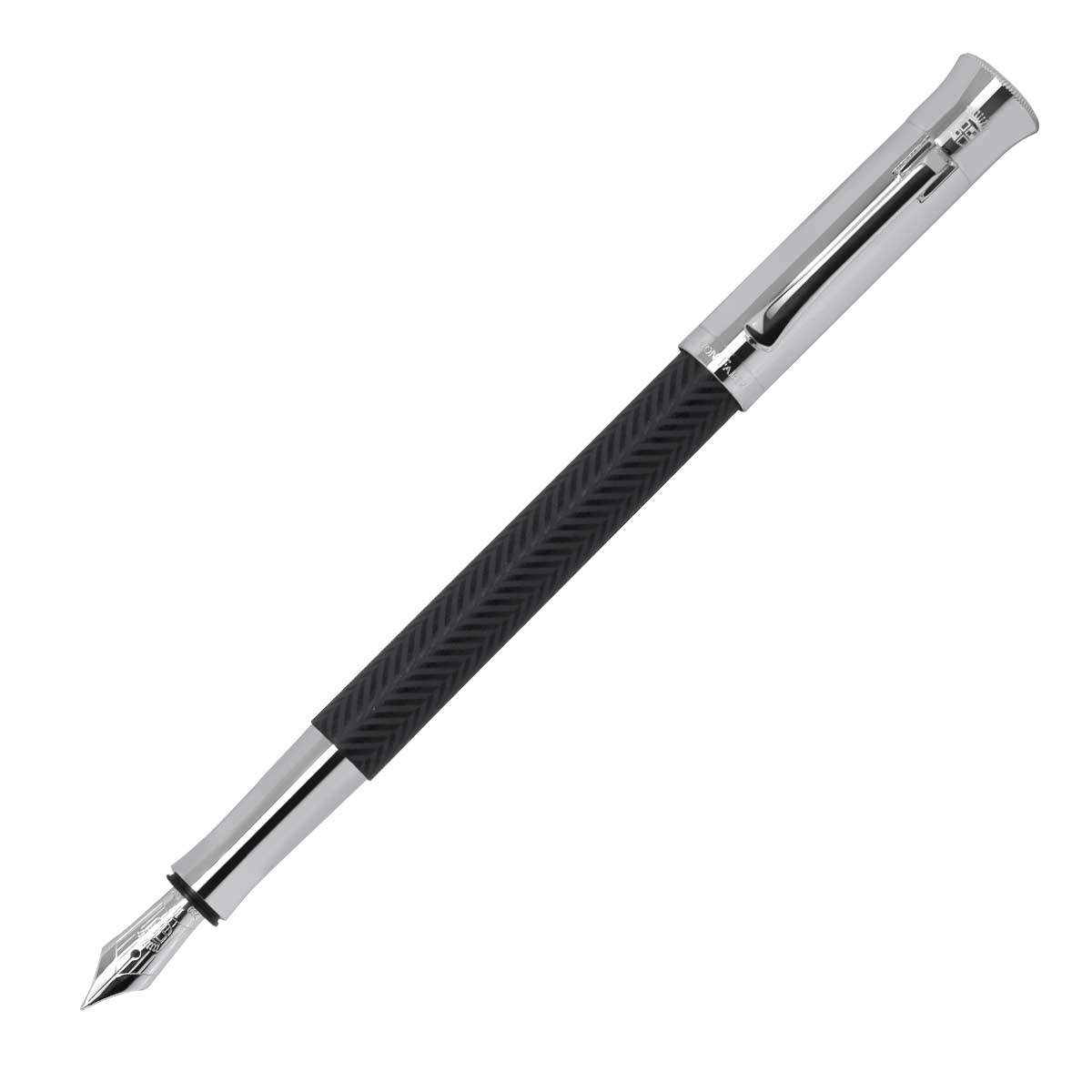 【即納可能】グラフ・フォン・ファーバーカステル（Faber Castell） ギロシェ シスレー アンスラサイト 万年筆