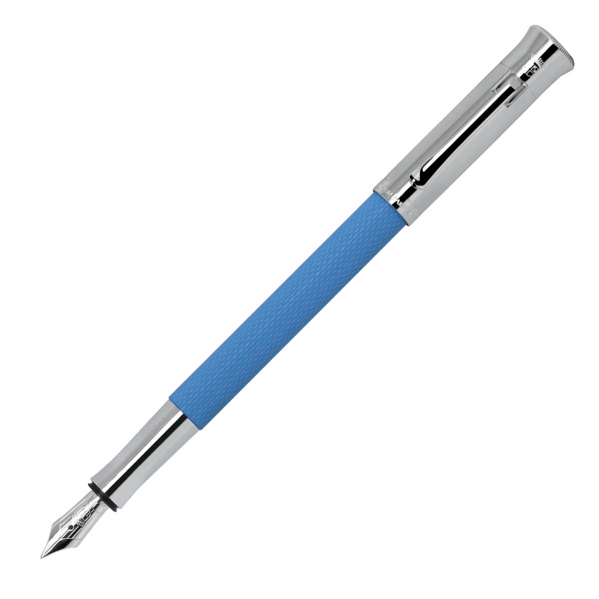 【即納可能】グラフ・フォン・ファーバーカステル（Faber Castell） ギロシェ GULF BLUE ガルフブルー 万年筆