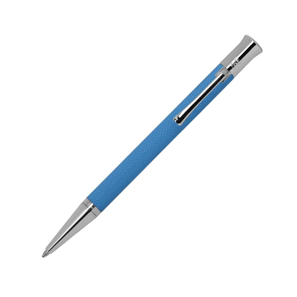 【即納可能】グラフ・フォン・ファーバーカステル（Faber Castell） ギロシェ GULF BLUE ガルフブルー ボールペン 145265