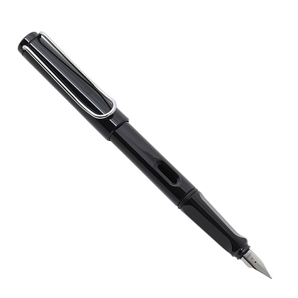 【即納可能】ラミー（LAMY） サファリ シャイニーブラック 万年筆 メール便可