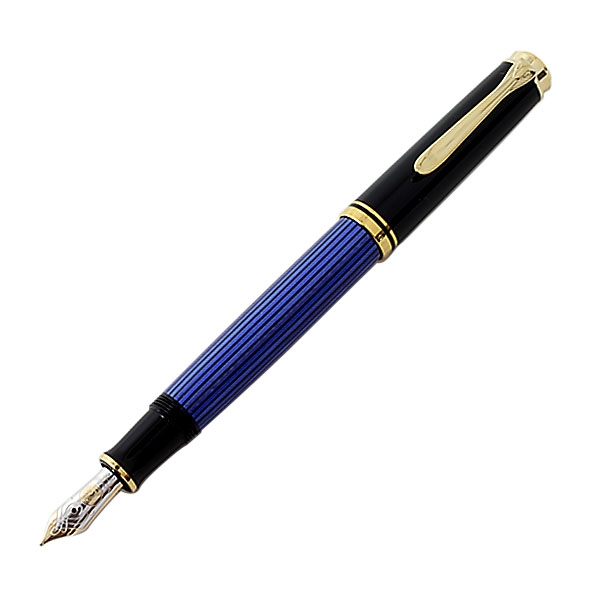 【即納可能】ペリカン（Pelikan） スーベレーン M400 ブルー縞 万年筆