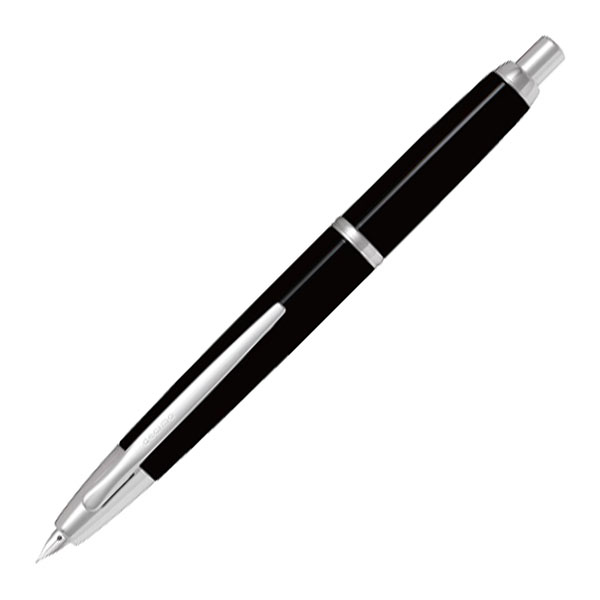 【お取り寄せ】パイロット(PILOT)  キャップレス デシモ ブラック FCT-15SR-B 万年筆