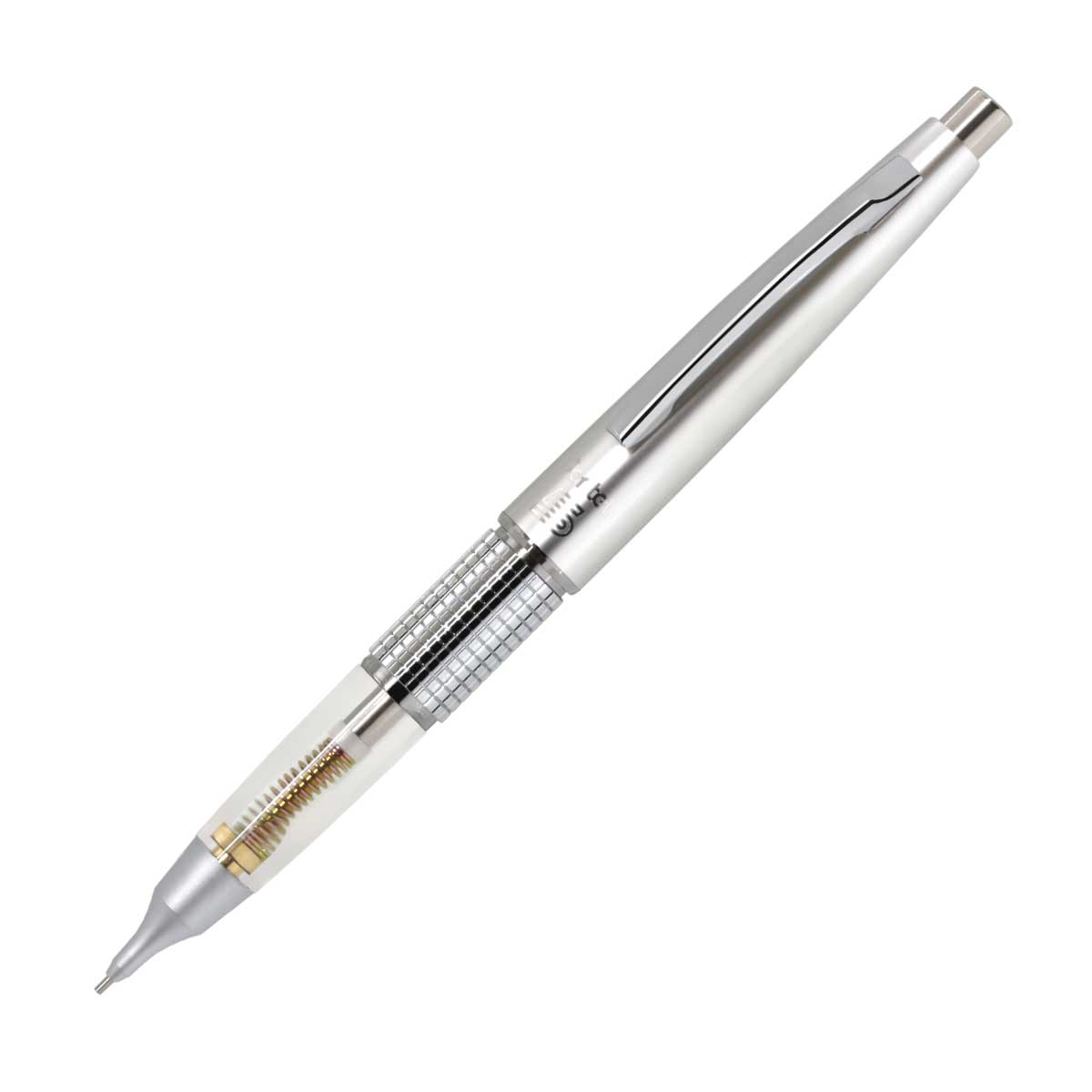 【即納可能】ぺんてる（Pentel） 東海地区限定カラー KERRY ケリー シルバー透明 0.5 シャープペンシル P1035-ZAN メール便可