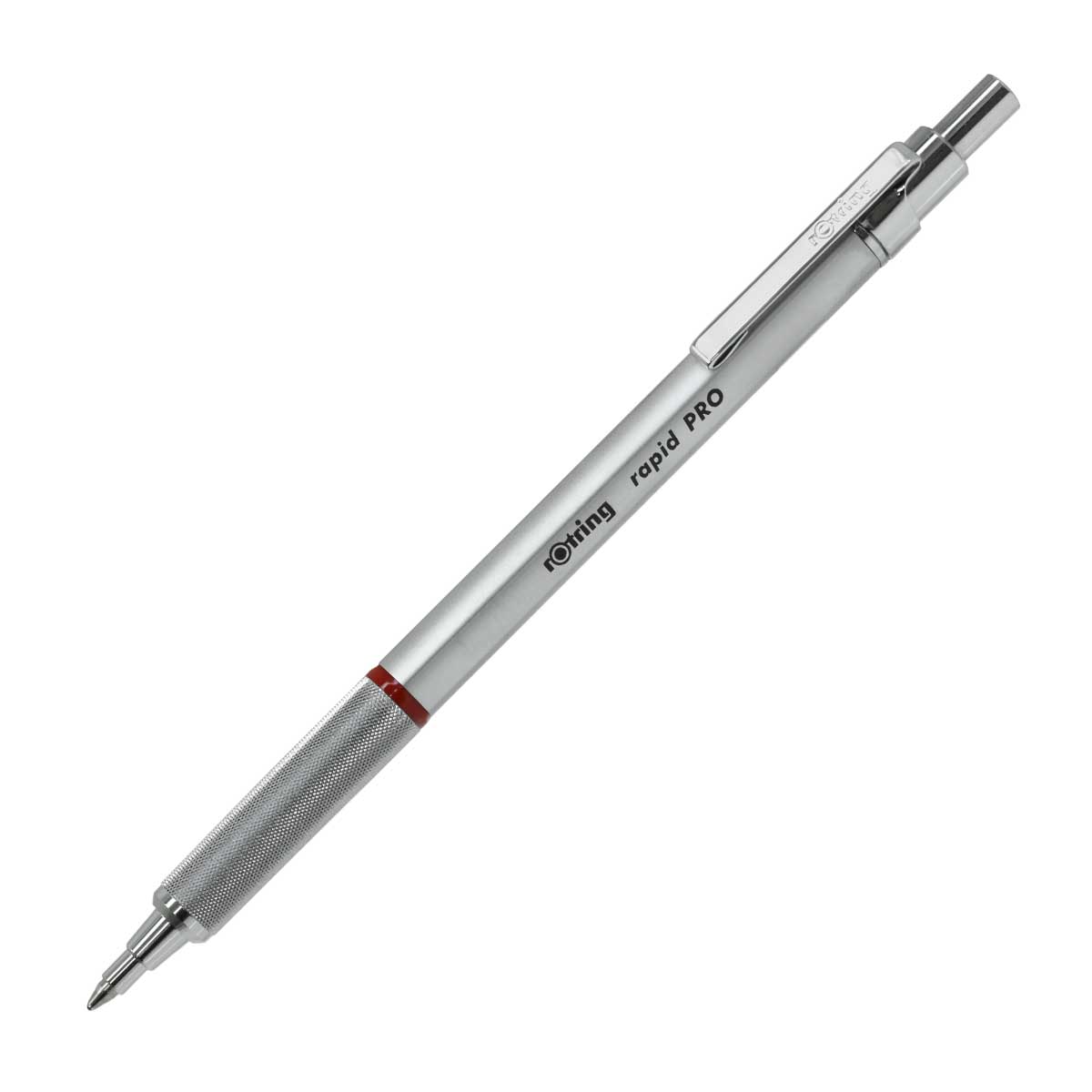 【即納可能】ロットリング（ROTRING） ラピッドプロ シルバー ボールペン 1904291 メール便可