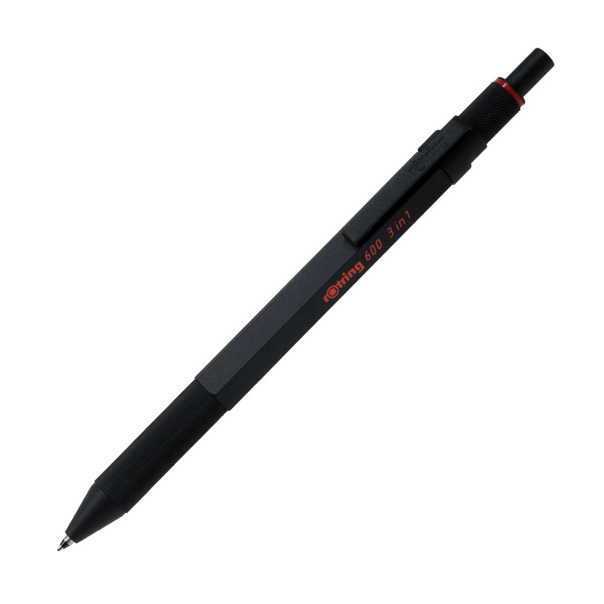 【即納可能】ロットリング（ROTRING） 600 3in1 ブラック マルチペン 多機能ペン 2164108