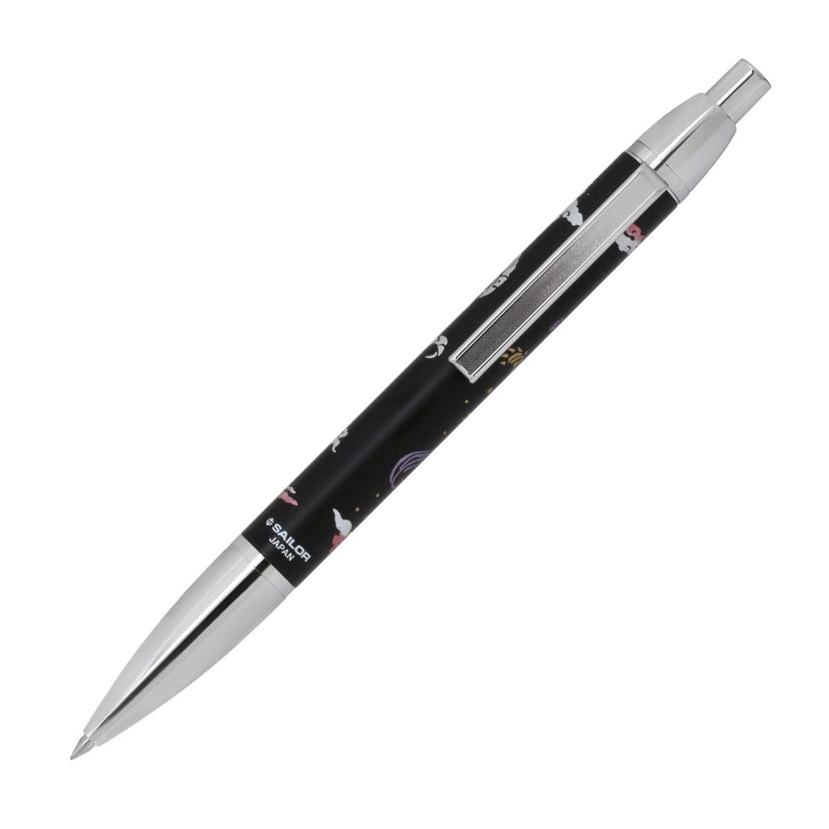 【即納可能】セーラー(SAILOR) 優美蒔絵 四神 玄武 ブラック ボールペン 16-0369-220