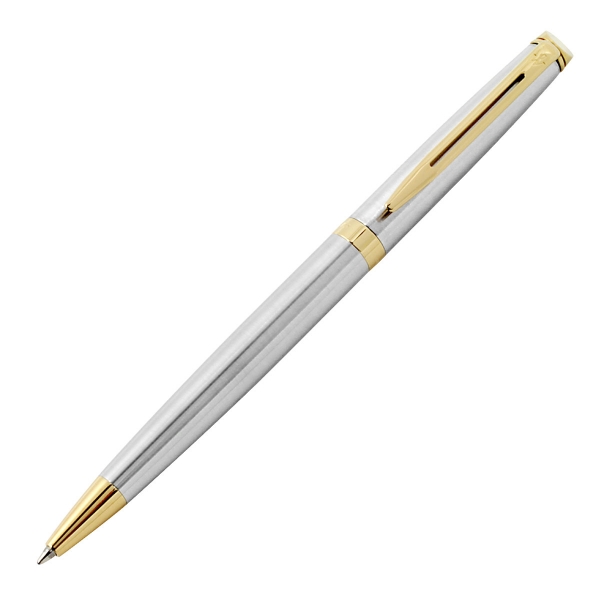【即納可能】ウォーターマン（WATERMAN） メトロポリタン エッセンシャル ステンレススチールGT ボールペン S2259362