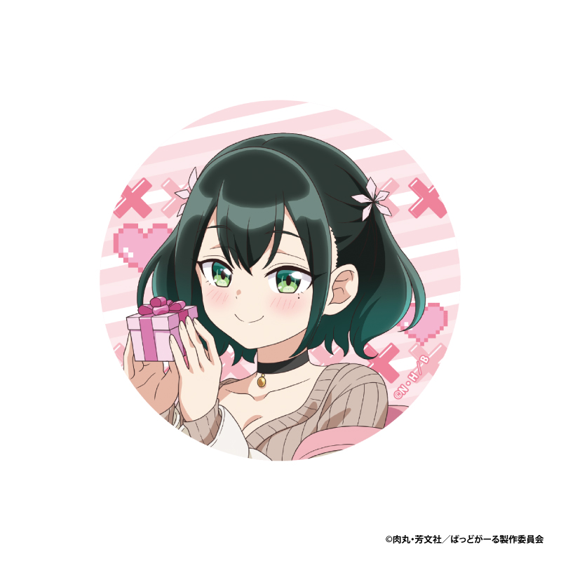 ばっどがーる BIG缶バッジ　瑠璃葉 るら