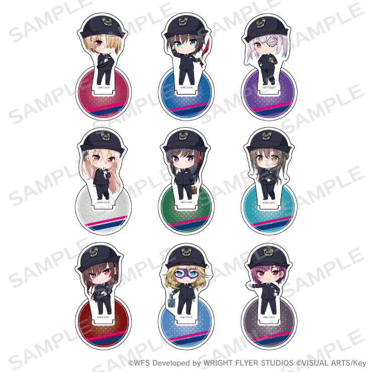 ヘブンバーンズレッド×京王電鉄 トレーディングアクリルスタンド